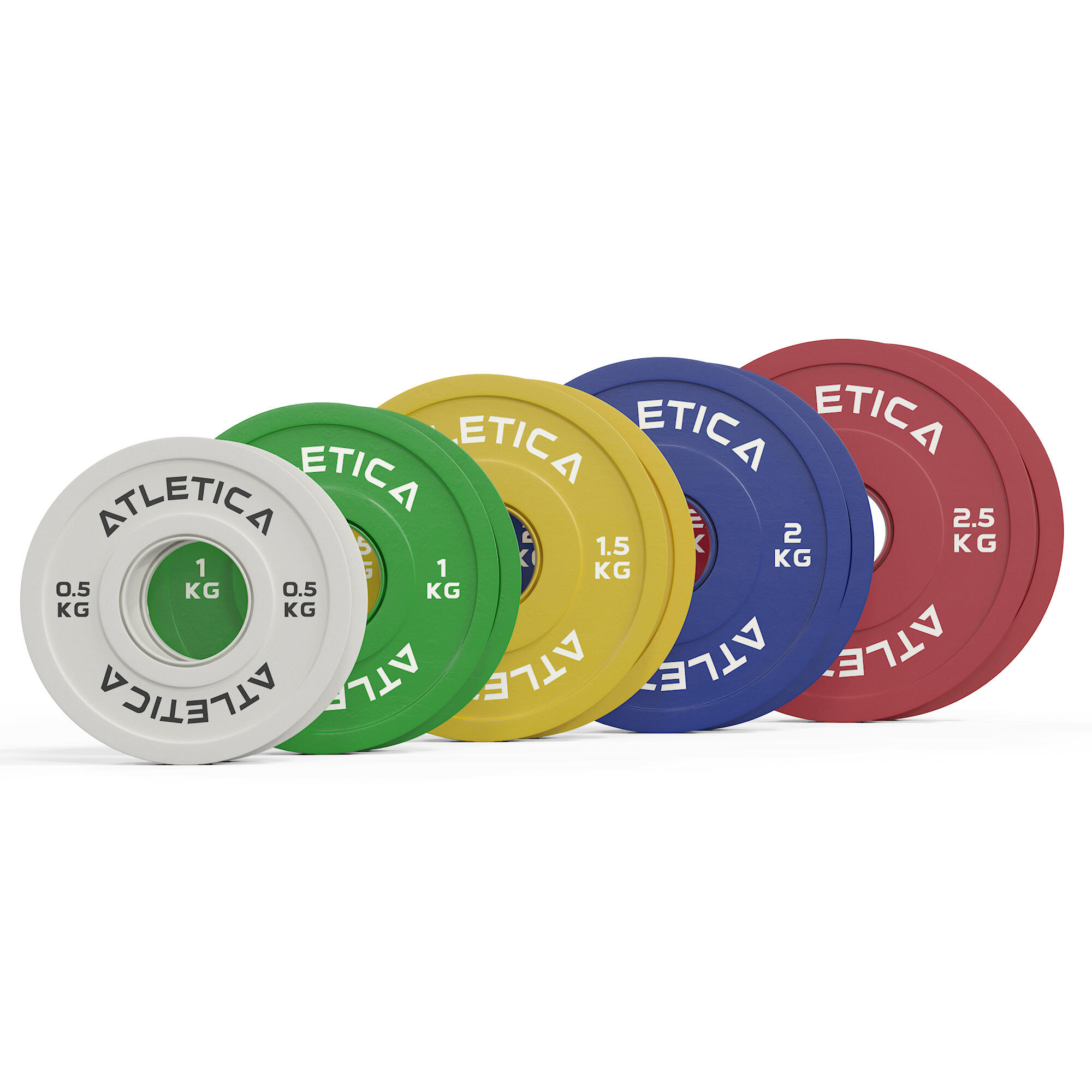 Fractional Plates | 15kg | Paarweise | Gummiert | Wettkampf-Flair 3/3