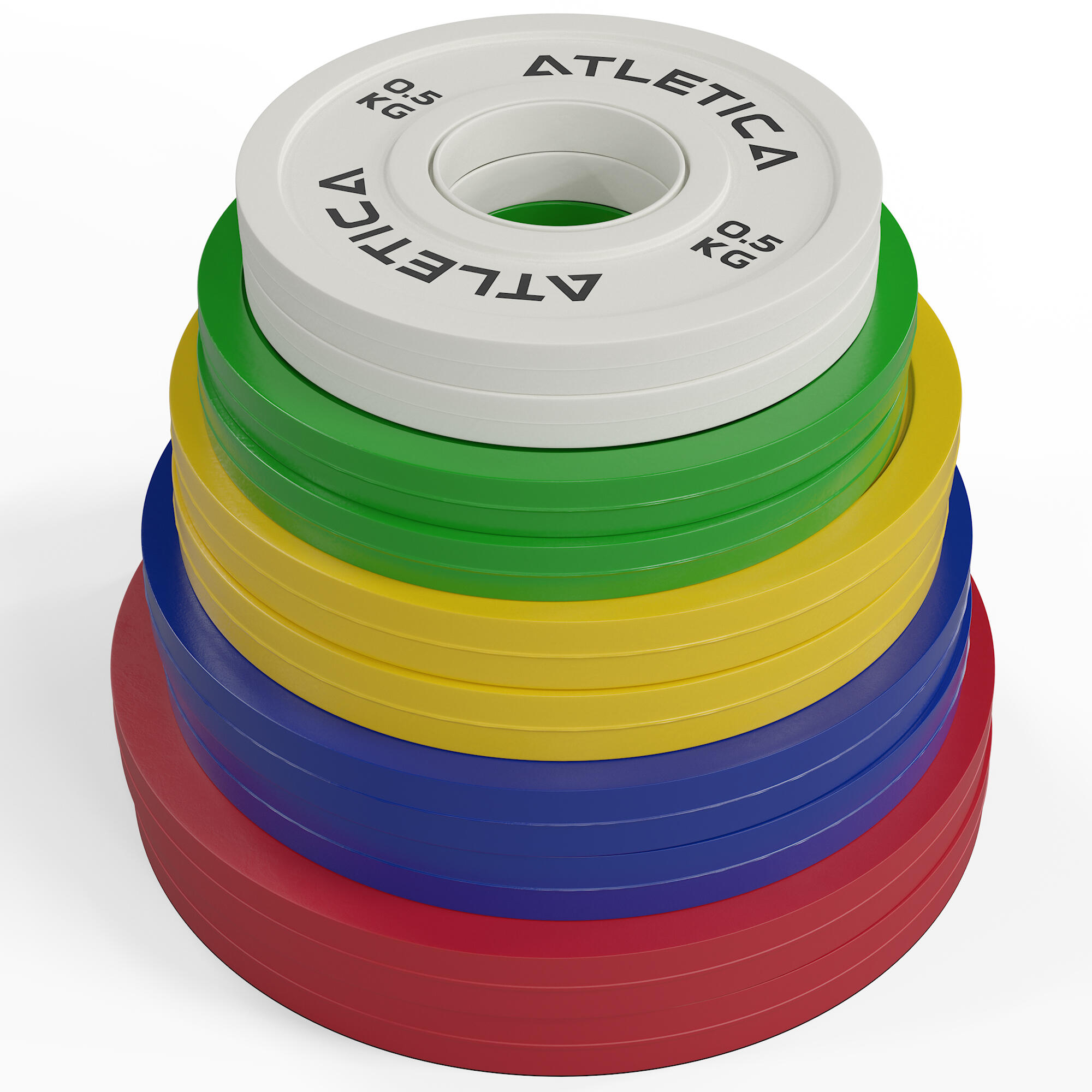 Fractional Plates | 15kg | Paarweise | Gummiert | Wettkampf-Flair 2/3