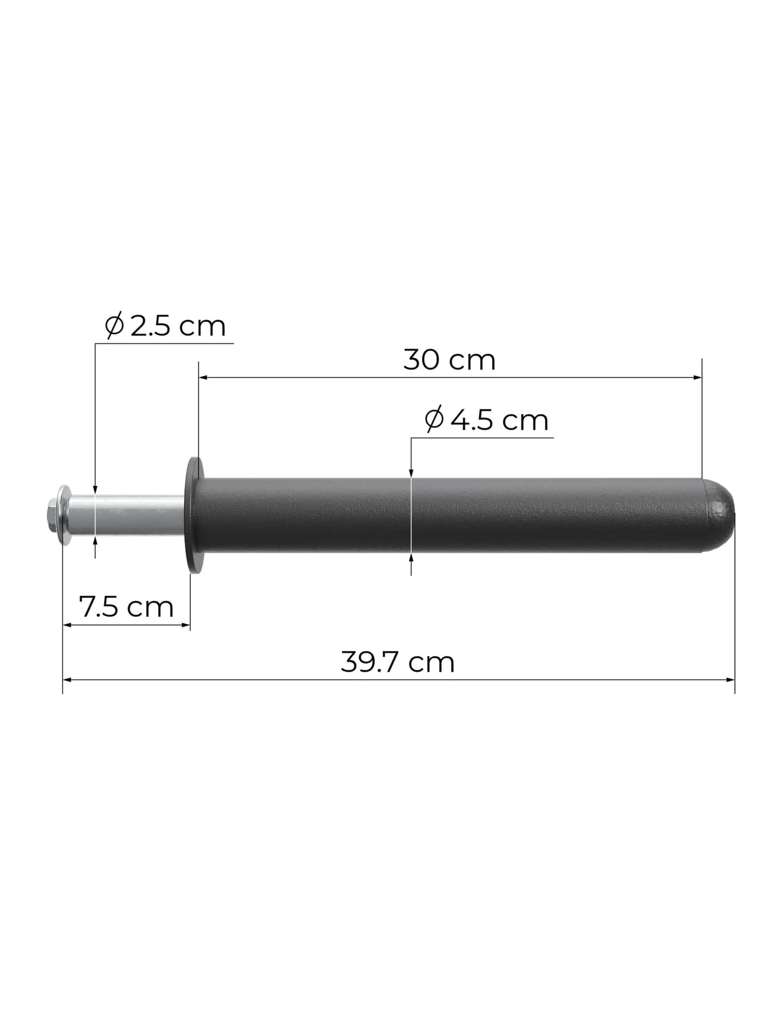 R8 Gewichts-Pins 30 cm | Für mehr Ordnung im Gym | Je 100 kg Tragkraft 5/6