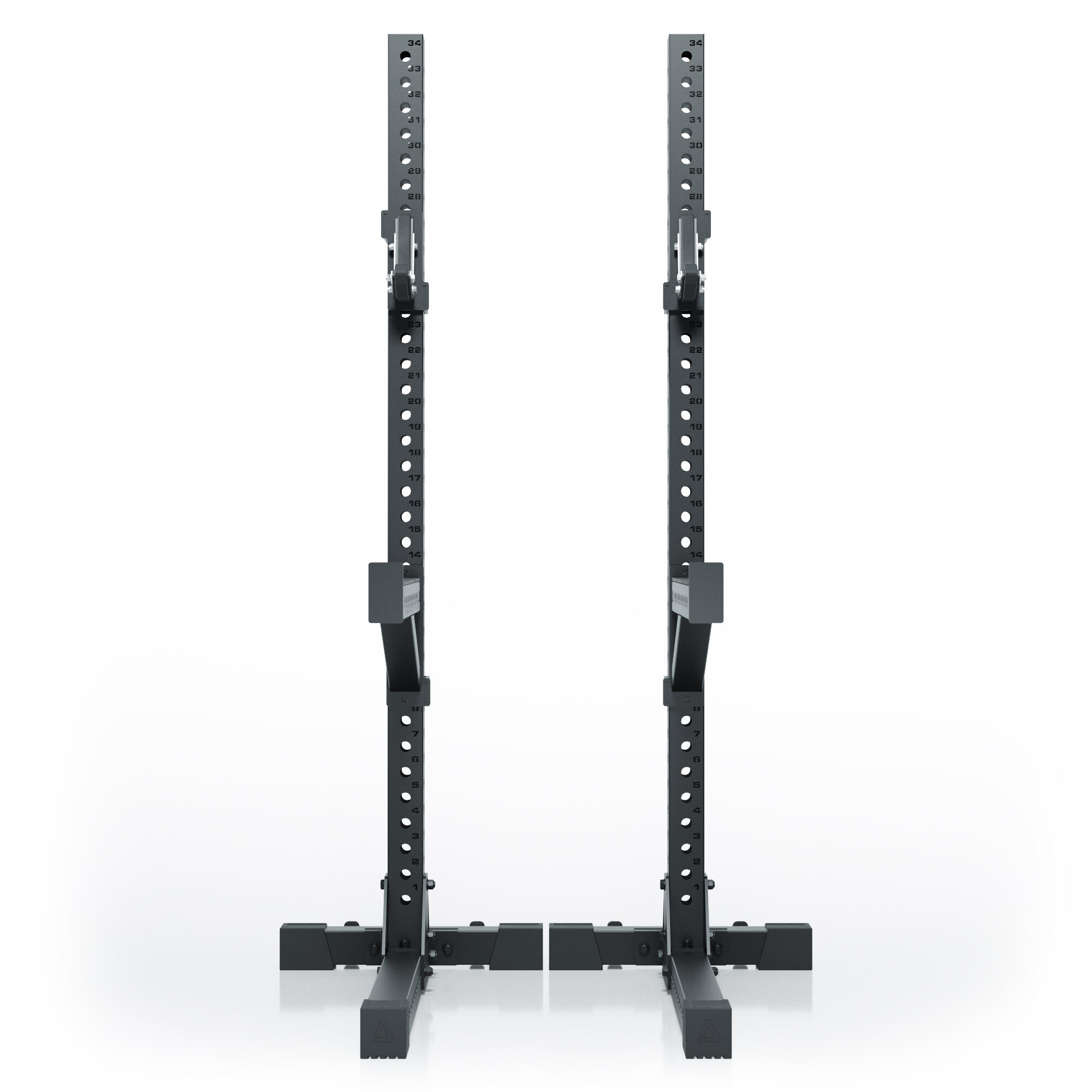 R7 Squat Rack Freihstehend mit nur 195 cm für niedrige Räume geeignet 6/7