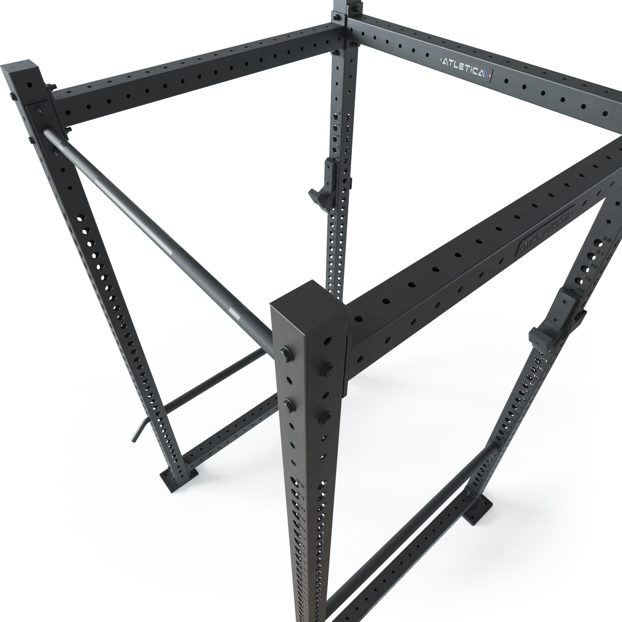 R8-Base2 Power Rack | Basismodell in Studioqualität | 226 cm Höhe 6/6