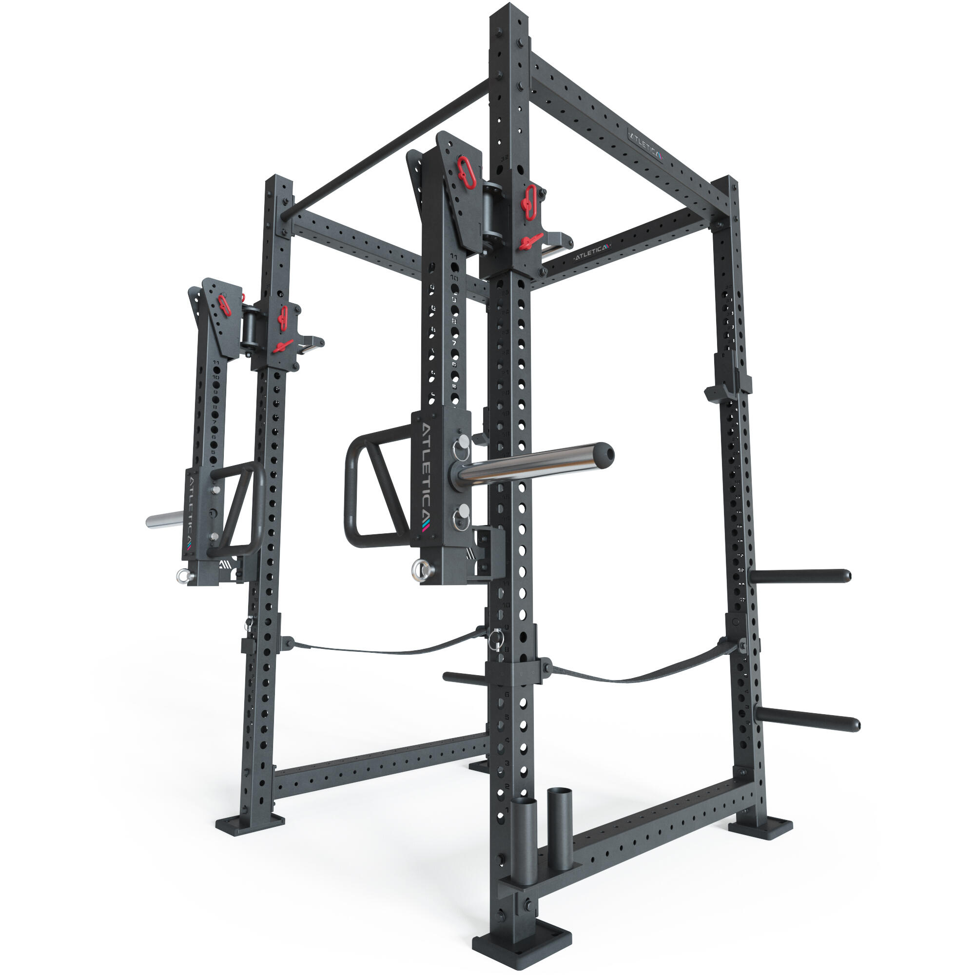 R8-Slate Power Rack | 226 cm Höhe | 123x123 cm Fläche | 206 kg |Modular 5/6