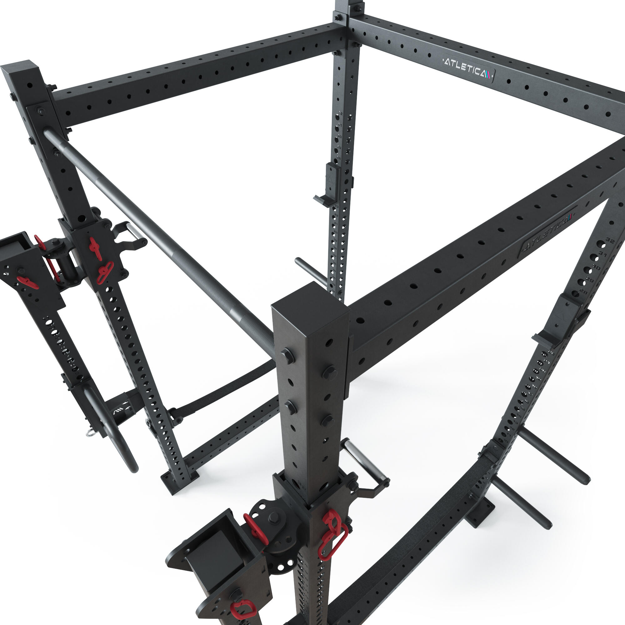 R8-Slate Power Rack | 226 cm Höhe | 123x123 cm Fläche | 206 kg |Modular 6/6