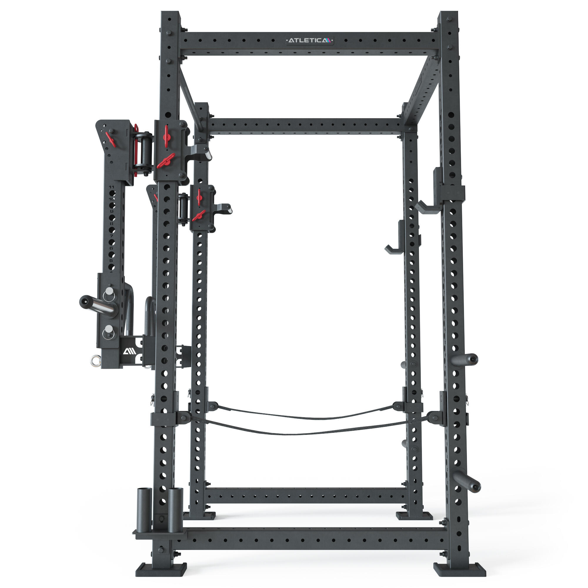 R8-Slate Power Rack | 226 cm Höhe | 123x123 cm Fläche | 206 kg |Modular 3/6