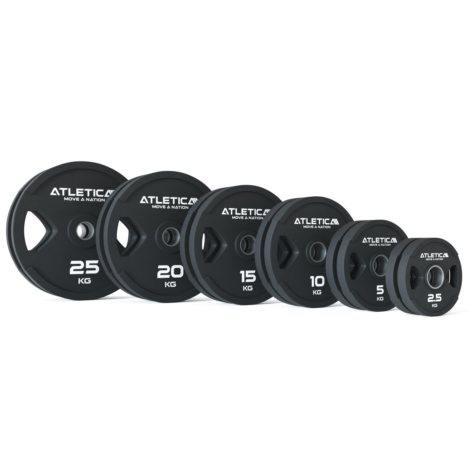 Dual-Gripper Hantelscheiben Set | 155kg | TÜV REACH Zertifikat 2/3