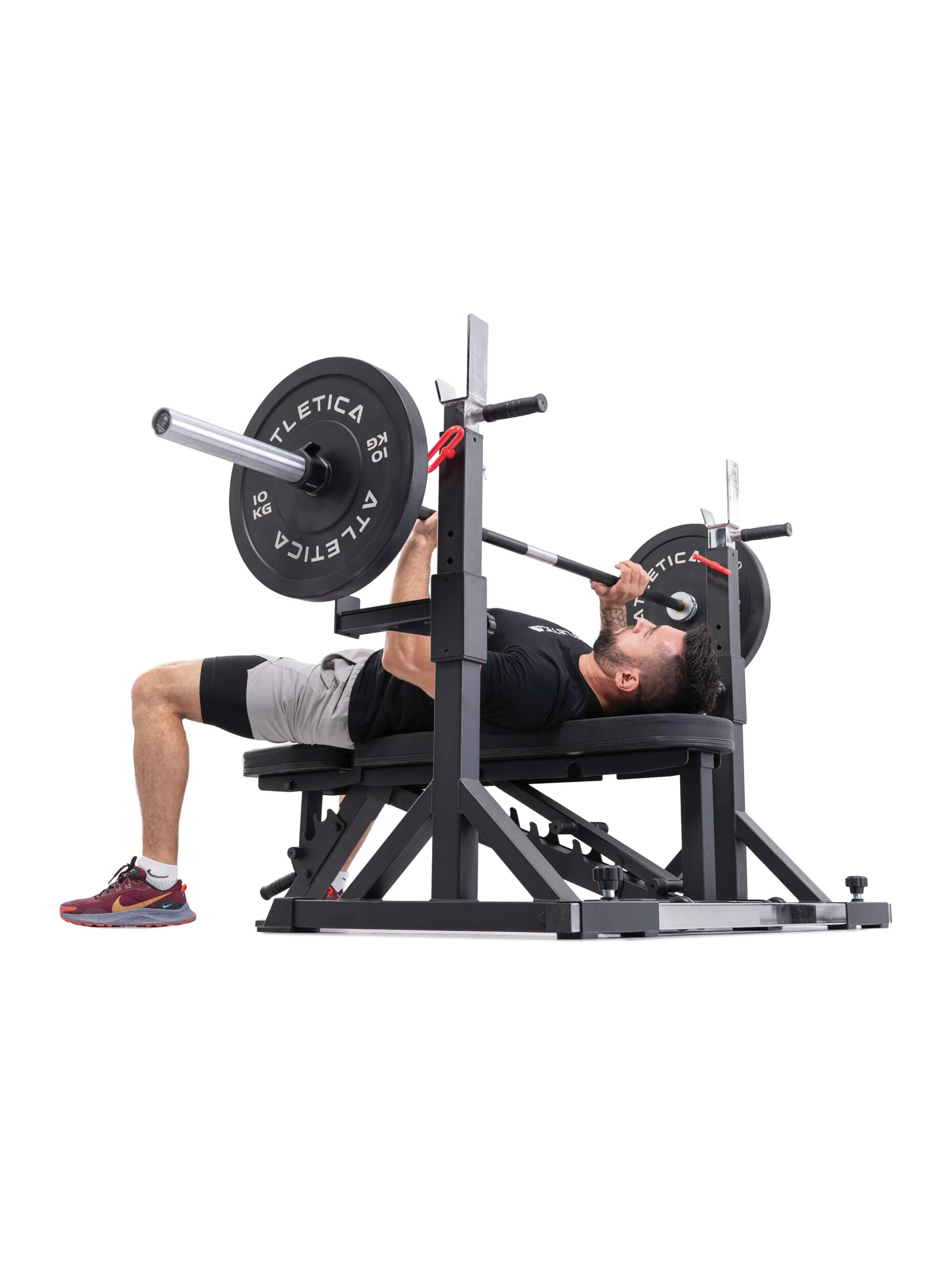 Free Stands Squat Rack | 3 kg leicht | Bis zu 250 kg belastbar | 1 Paar 4/7