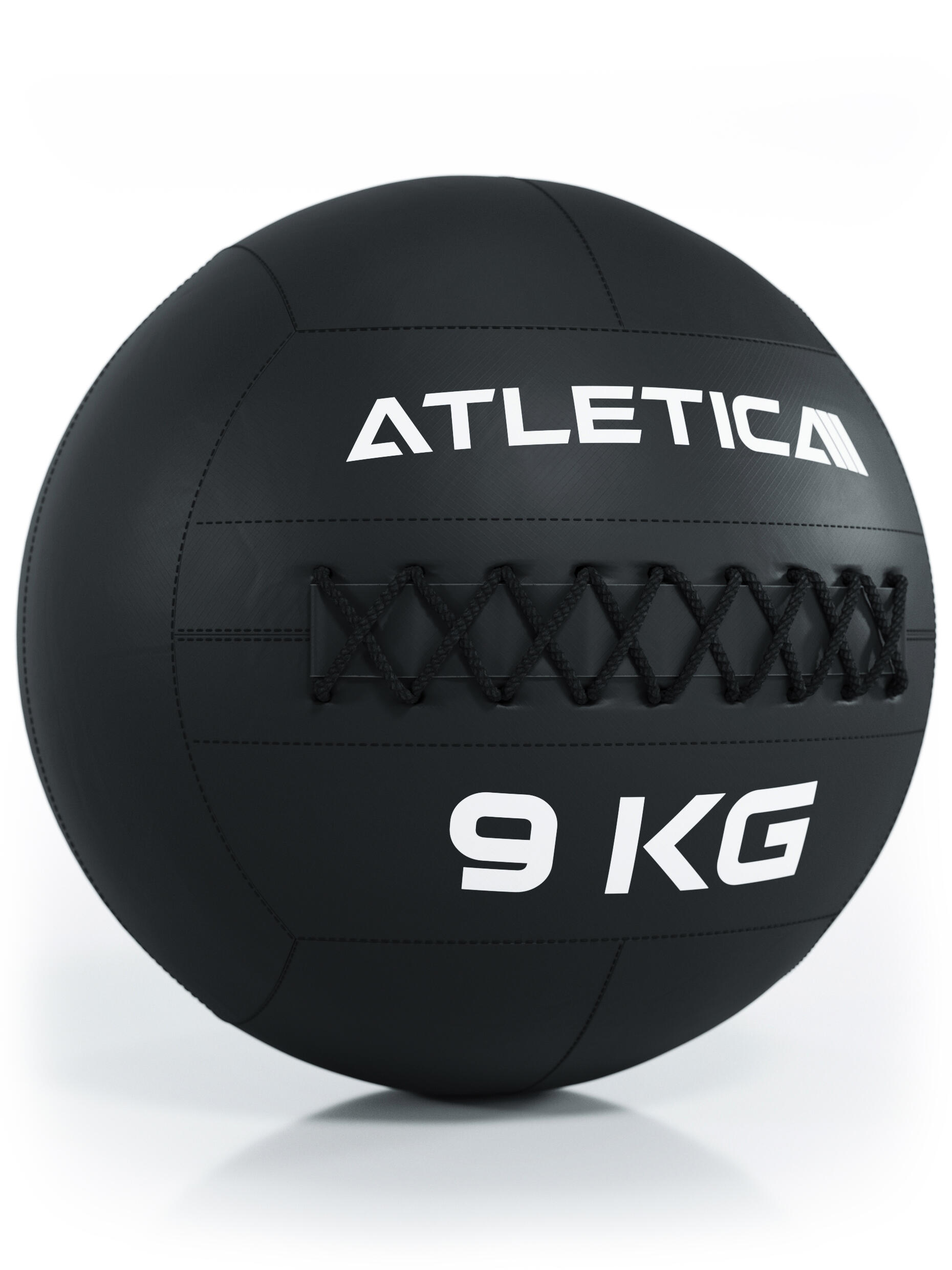 WallBall 9kg | Aus strapazierfähigem Kunstleder | Ø 35 cm 2/2