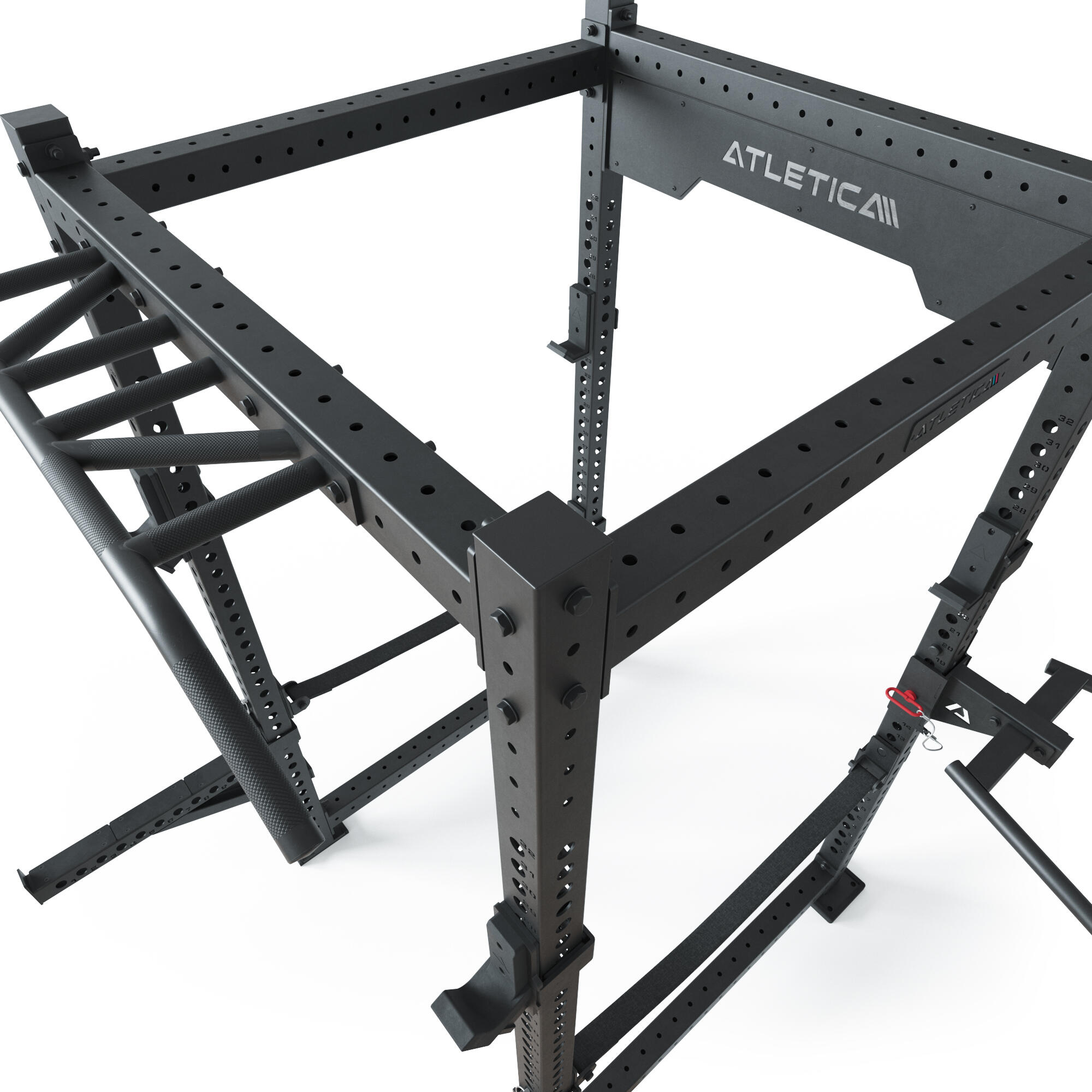 R8-SoundWave Power Rack | 226x123x123 cm | 186 kg | Erweiterbar 6/6
