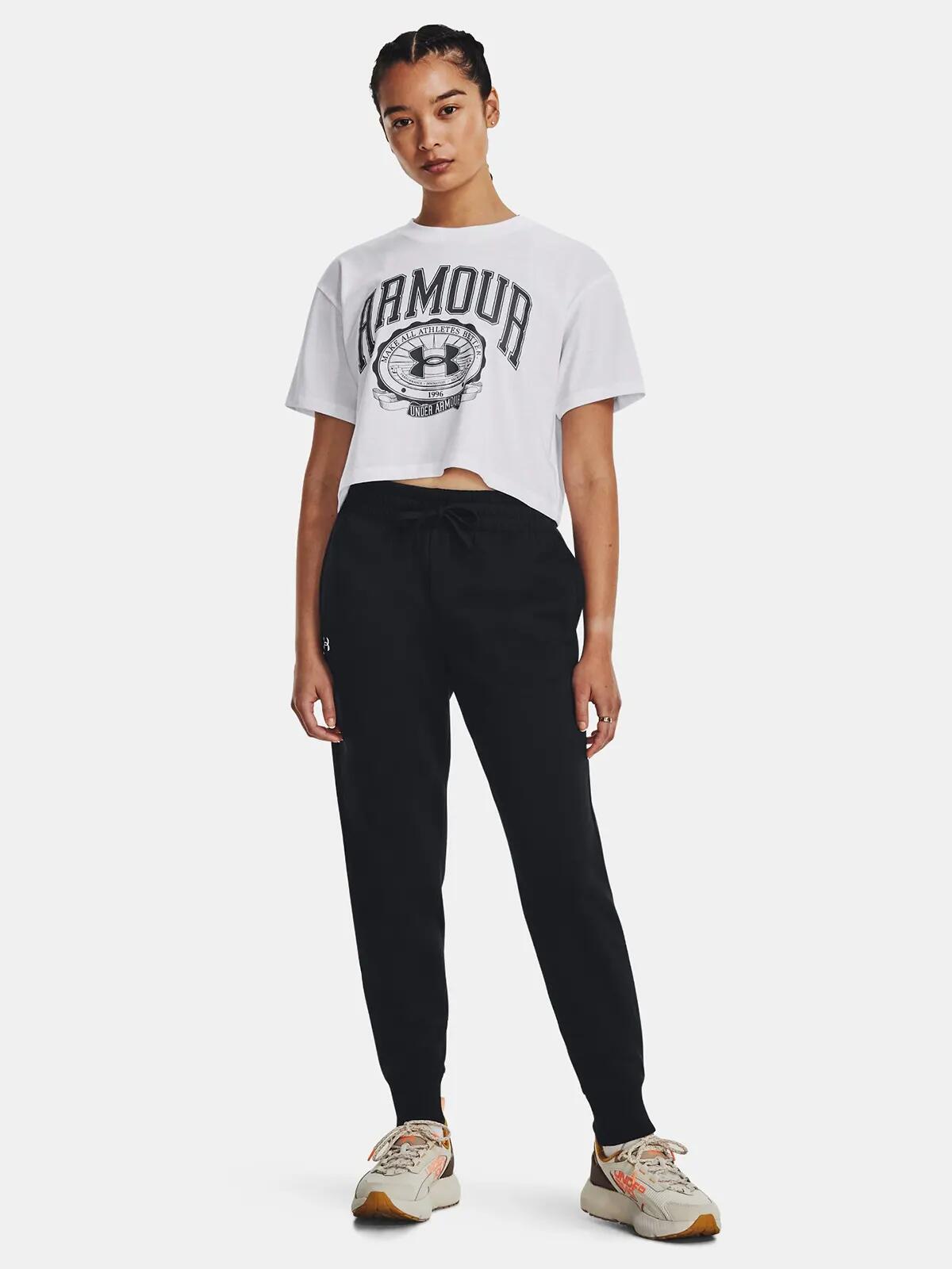 Spodnie dresowe damskie Under Armour Rival Fleece joggery 4/7
