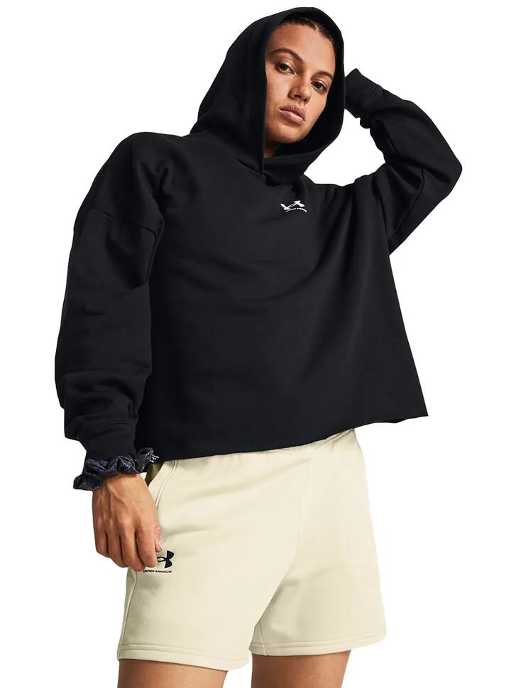 Bluza fitness damska UNDER ARMOUR Rival Terry Oversized Hoodie z kapturem