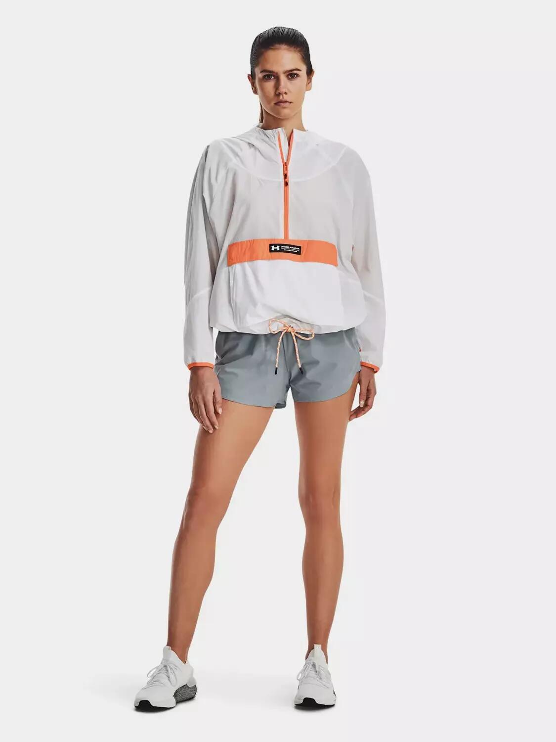 Kurtka sportowa damska UNDER ARMOUR Rush Woven z kapturem 6/7