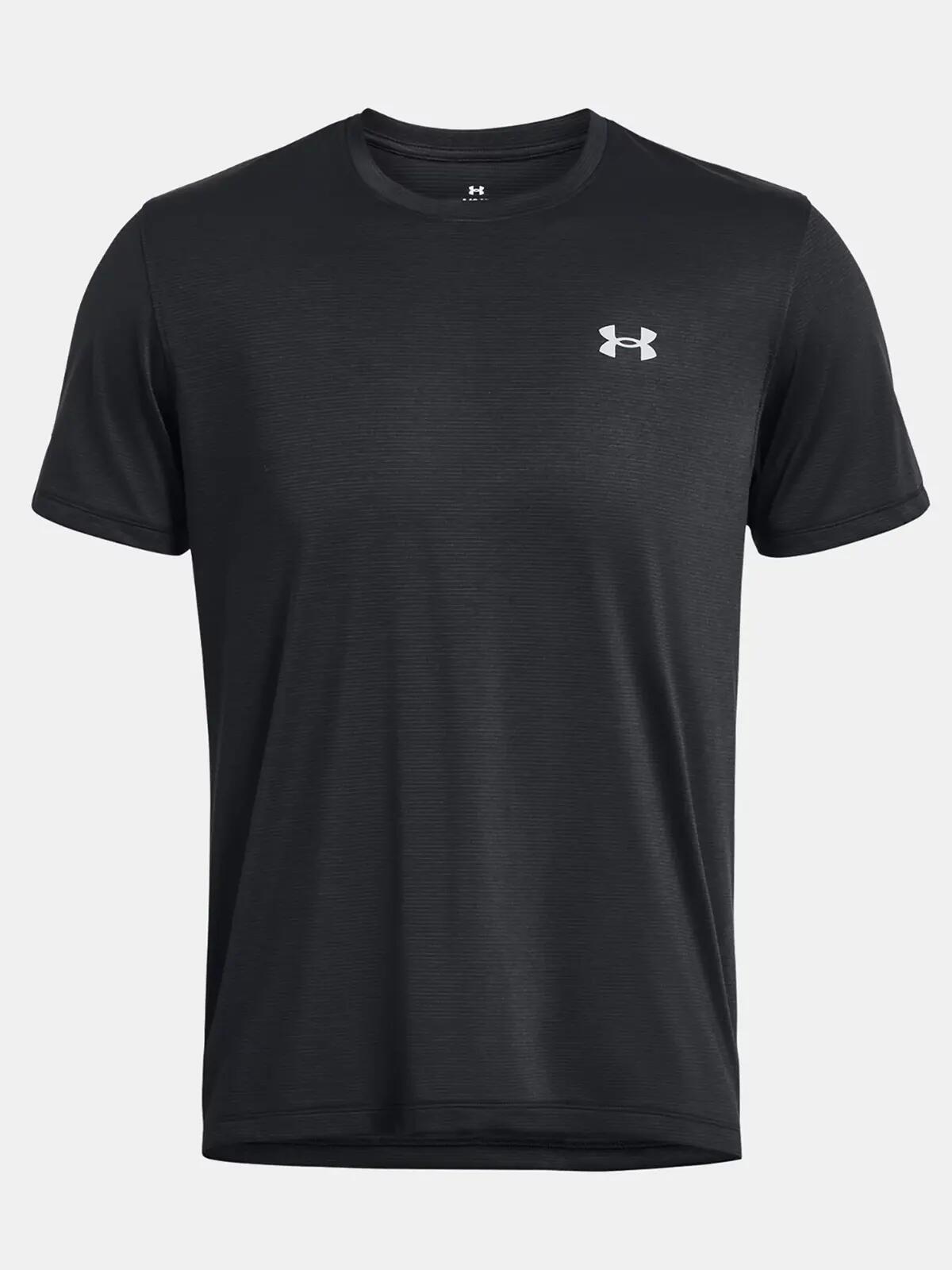 Maillot manches courtes Under Armour Launch Noir Homme 5/6