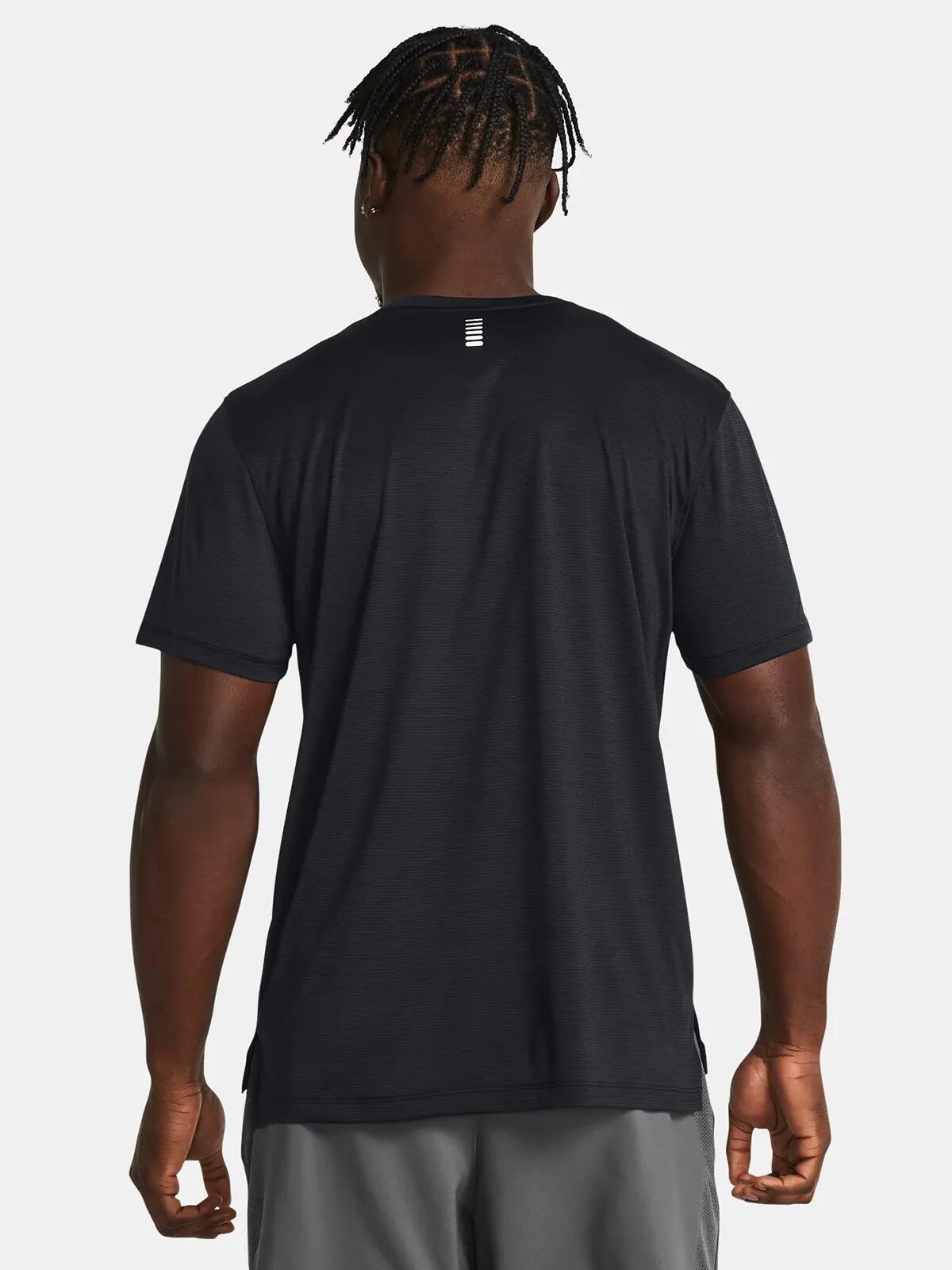 Maillot manches courtes Under Armour Launch Noir Homme 4/6