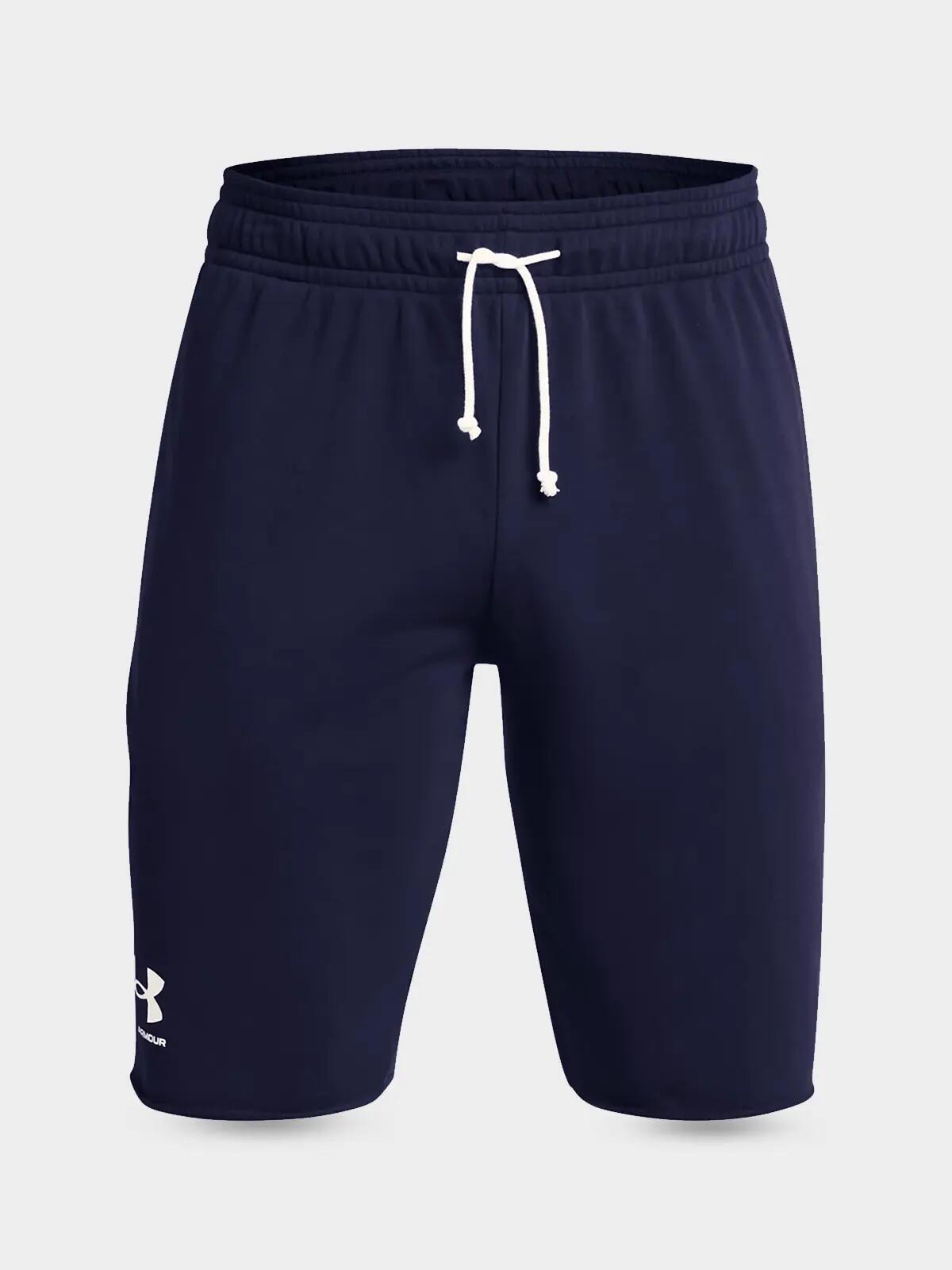Korte broek Under armour RIVAL TERRY voor mannen 3/6