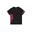 Shirt Padel Heren - Pala print linkerspeler, zwart/rood