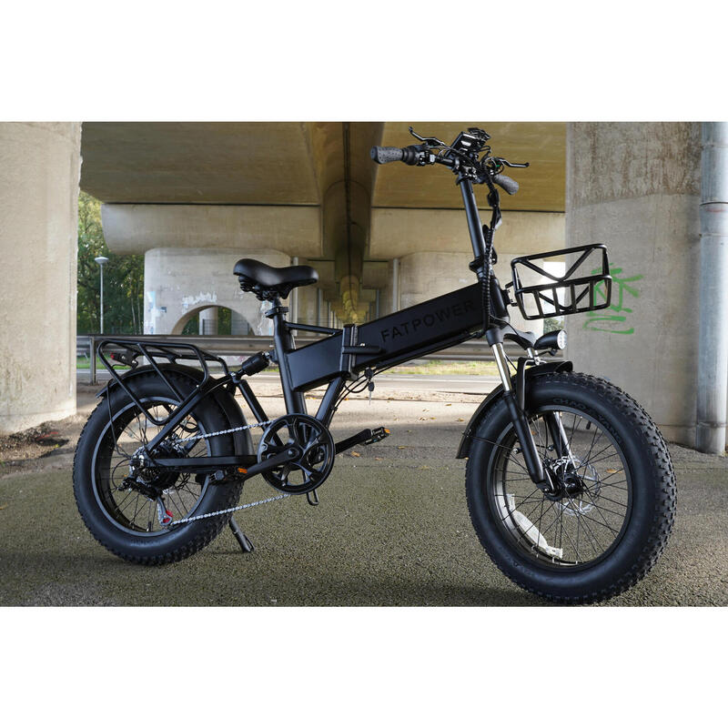 Rivena Vélo électrique Fatbike S7 Plus pliable