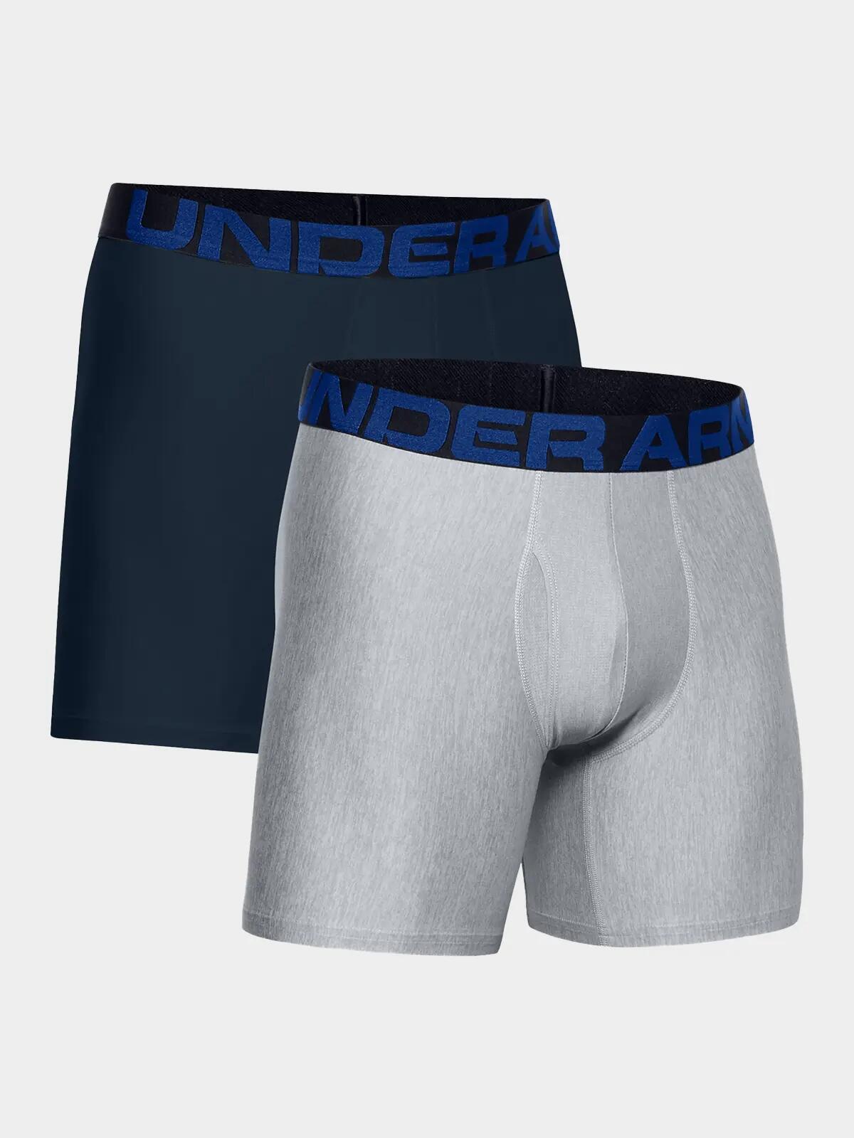 Under Armour caleçons hommes Ua Tech 6In 2-Pak 5/7