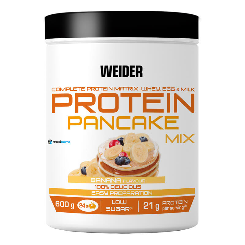Weider - Protein Pancake Mix 600 g - Mistura para panquecas proteicas
