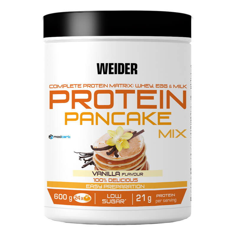 Weider - Protein Pancake Mix 600 g - Mistura para panquecas proteicas