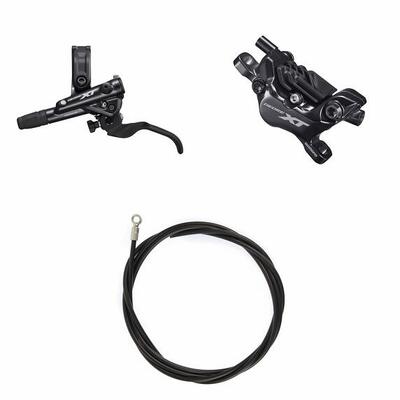 Kit freni bici Shimano DEORE XT Sx / Ant. Resina con aletta Senza adattatore 100
