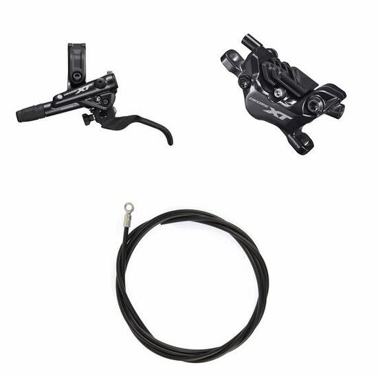 Kit freni bici Shimano DEORE XT Sx / Ant. Resina con aletta Senza adattatore 100