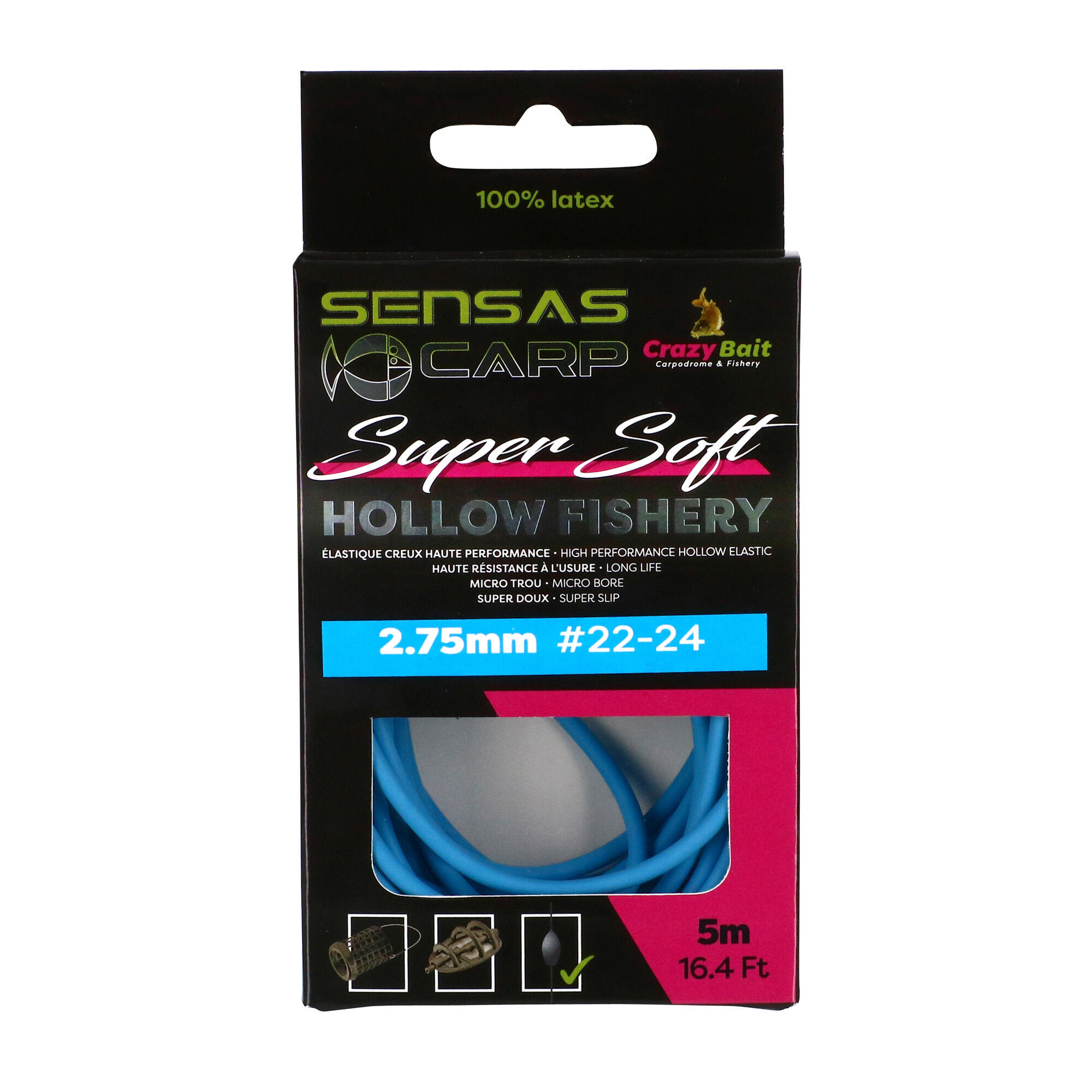 SENSAS Sensas Hollow Fishery Super Soft pole-schokdemper