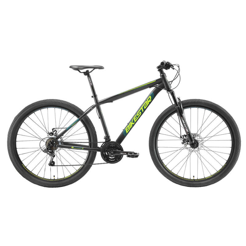 Bicicleta de montaña 29" acero BIKESTAR city mtb negro