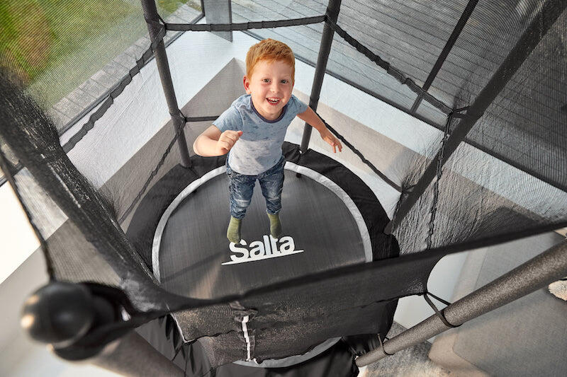 Junior - ø140cm - Mini trampoline - Roze 7/8