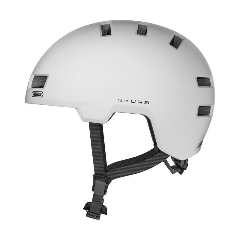 Casque de gravel adulte Skurb blanc