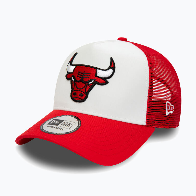 New Era Team Color Block Trucker Chicago Bulls baseballpet voor heren