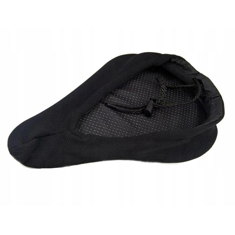 Housse de selle vélo confort Gel - Noir