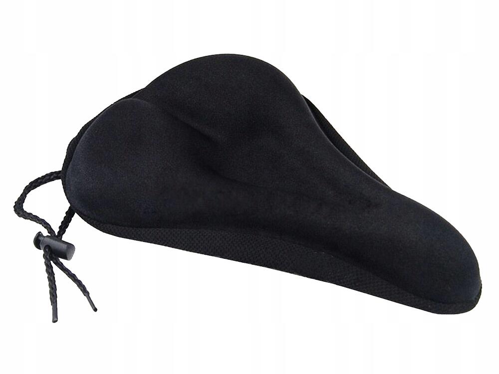 Zadelhoes Comfort Fiets - Gelkussen Zwart 2/6