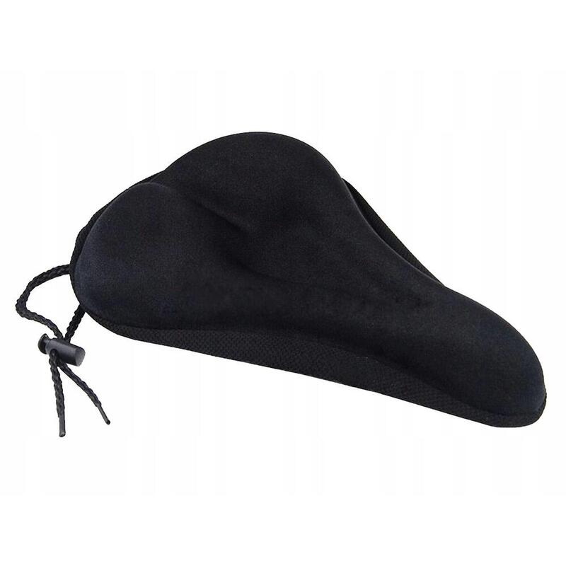 Housse de selle vélo confort Gel - Noir