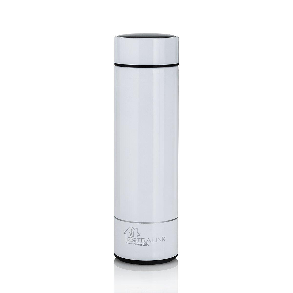 Termos z wyświetlaczem LED Extralink Smart Travel Mug Biały Kubek termiczny 3/4