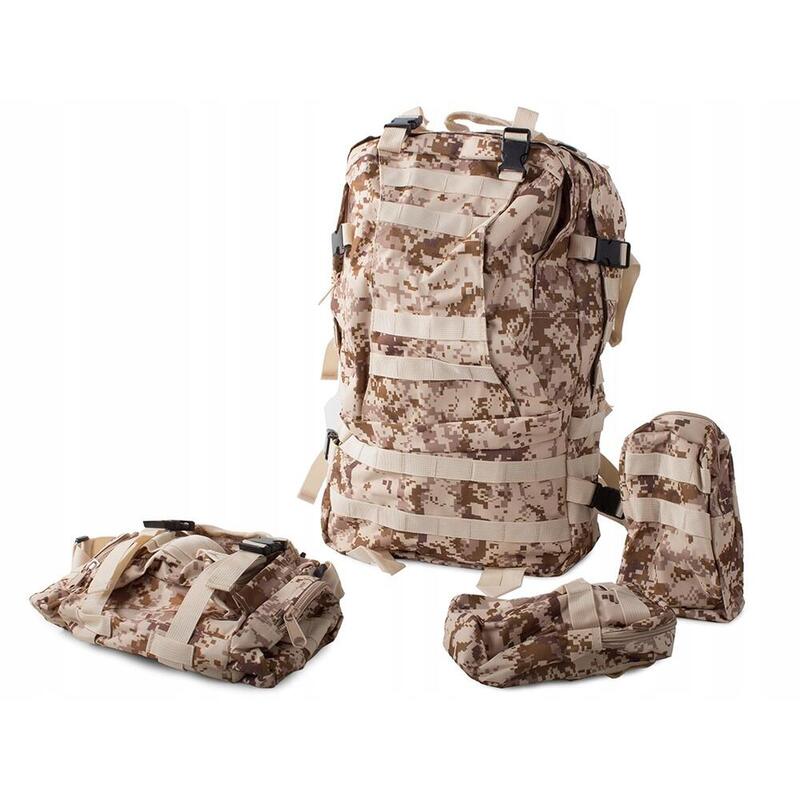 Tactische Survival camouflage rugzak wandelen 48,5 Liter Fiets