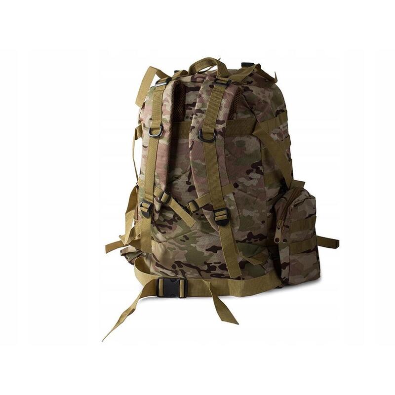 Rucsac tactic de supraviețuire, camuflaj, pentru drumeții, 48,5 litri, ciclism