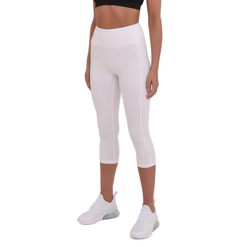 Dames Evenwicht Capri Leggings met Zijzak