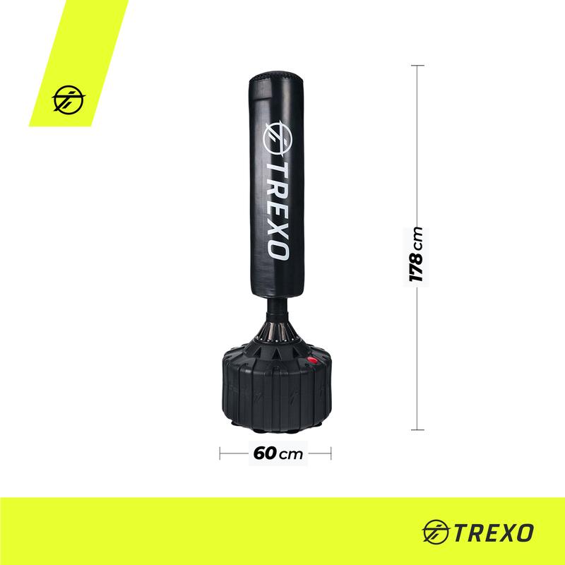 Sacco da boxe TREXO nero SPB-180 178