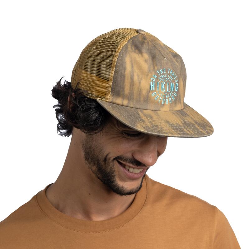 Czapka z daszkiem Buff Trucker Ikshi Fawn 4/4