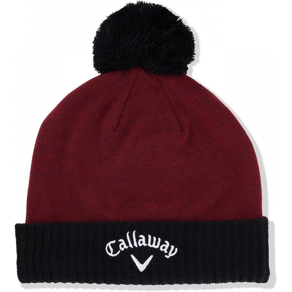 CALLAWAY Callaway TA Pom Beanie - Wine/Black