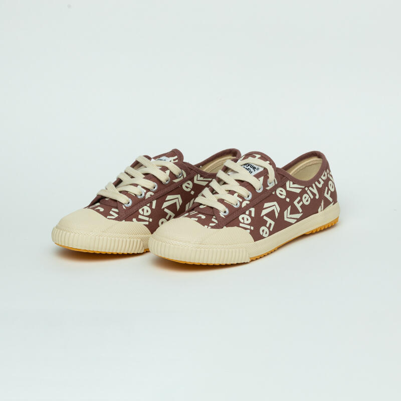 Mosaic Brick LO Canvas Shoes - Brick