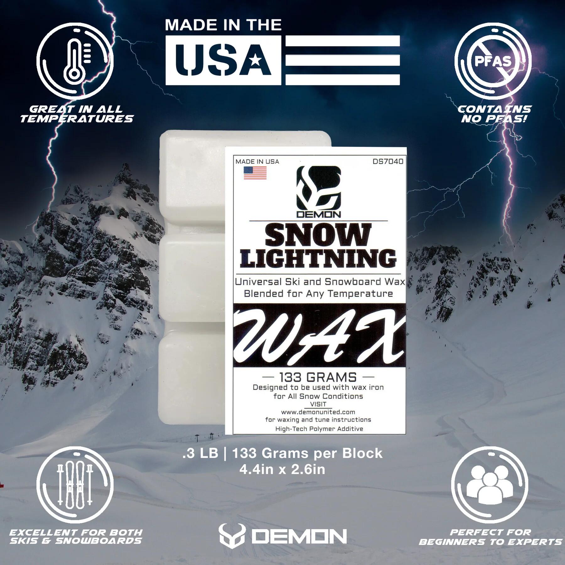 Demon Roto Brush Kit - kit fartage ski / snowboard 5/5