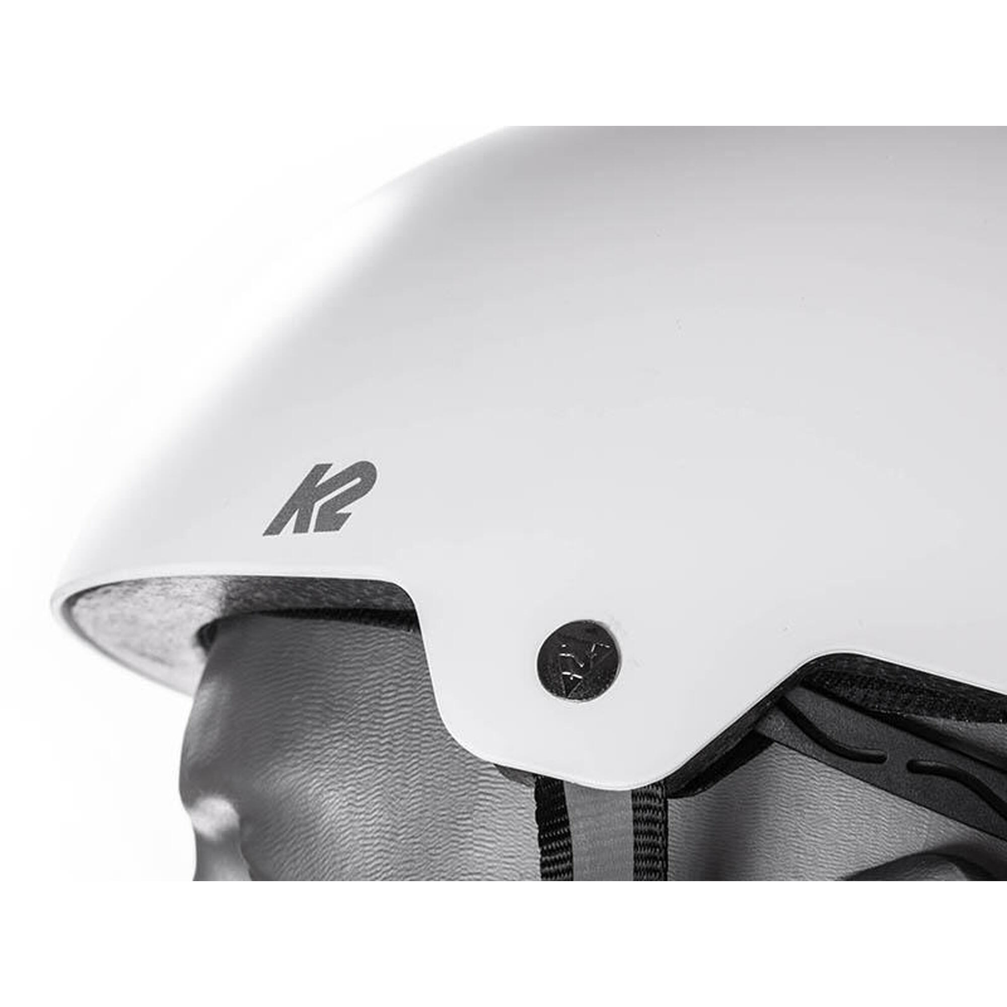 Kask na rolki K2 Varisiti Pro White