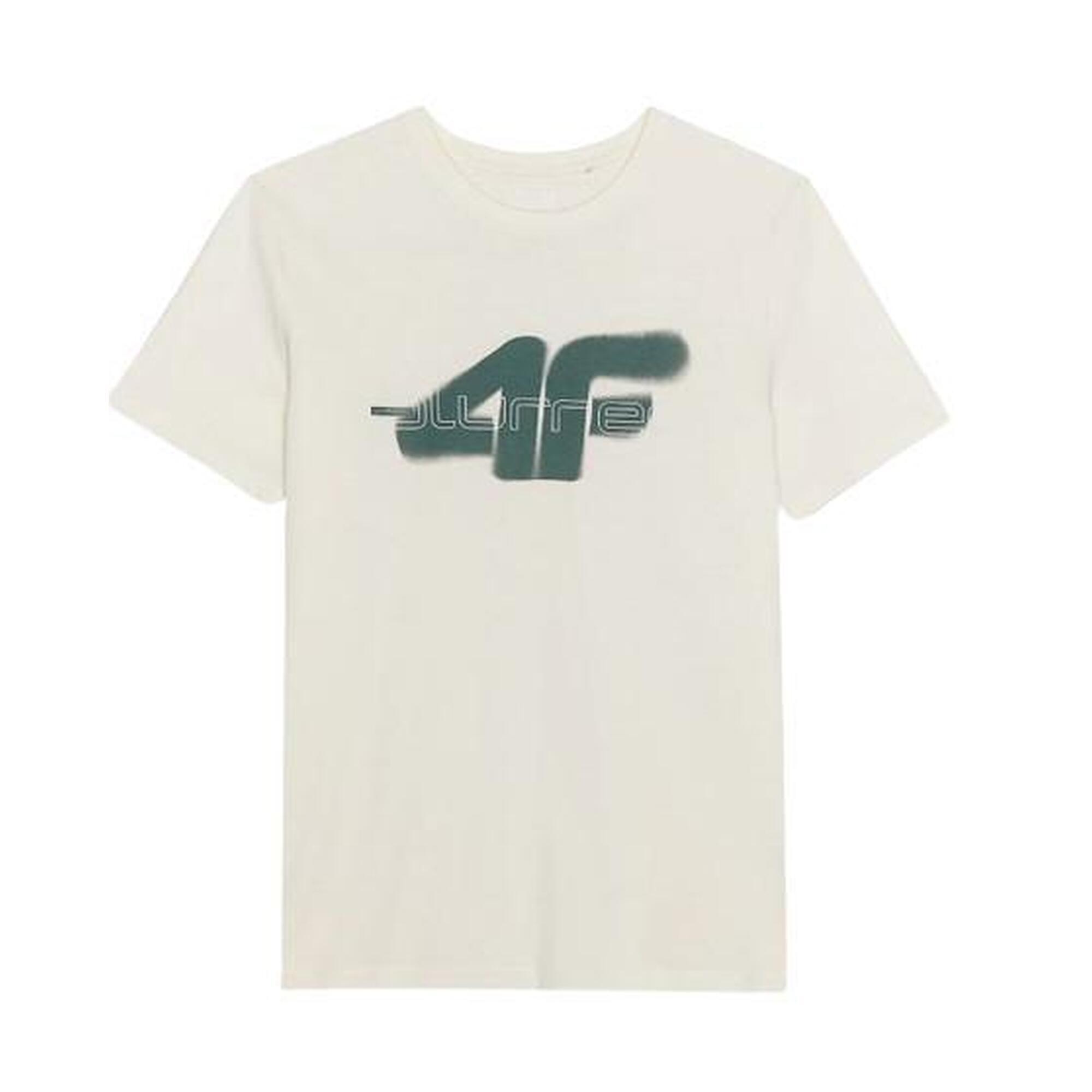 T-shirt em Algodão de Fitness Homem 4F TTSHM1317.