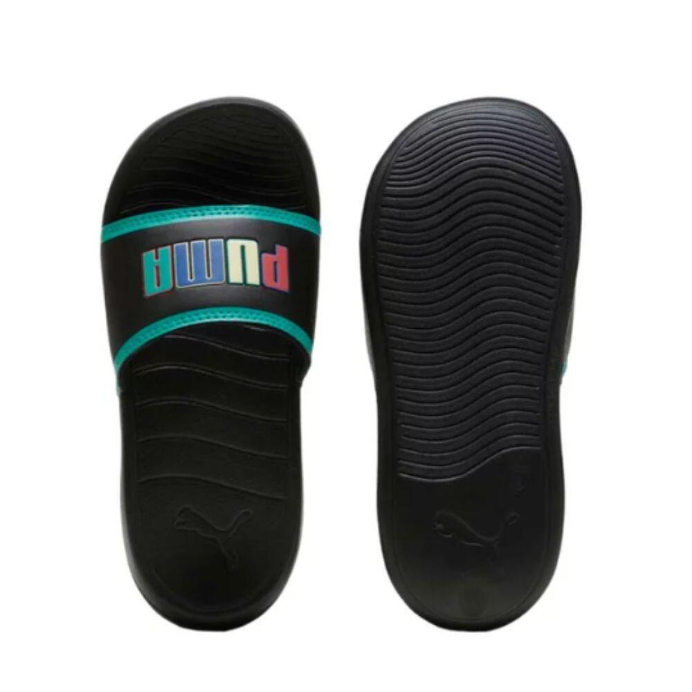 CHANCLAS PUMA POPCAT 20 R. S. B PS. Kids 396575 02. Black-green 2/5