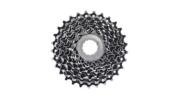 Cassette XLC 10 velocidades compatible Shimano, plateada (varios desarrollos) 3/3