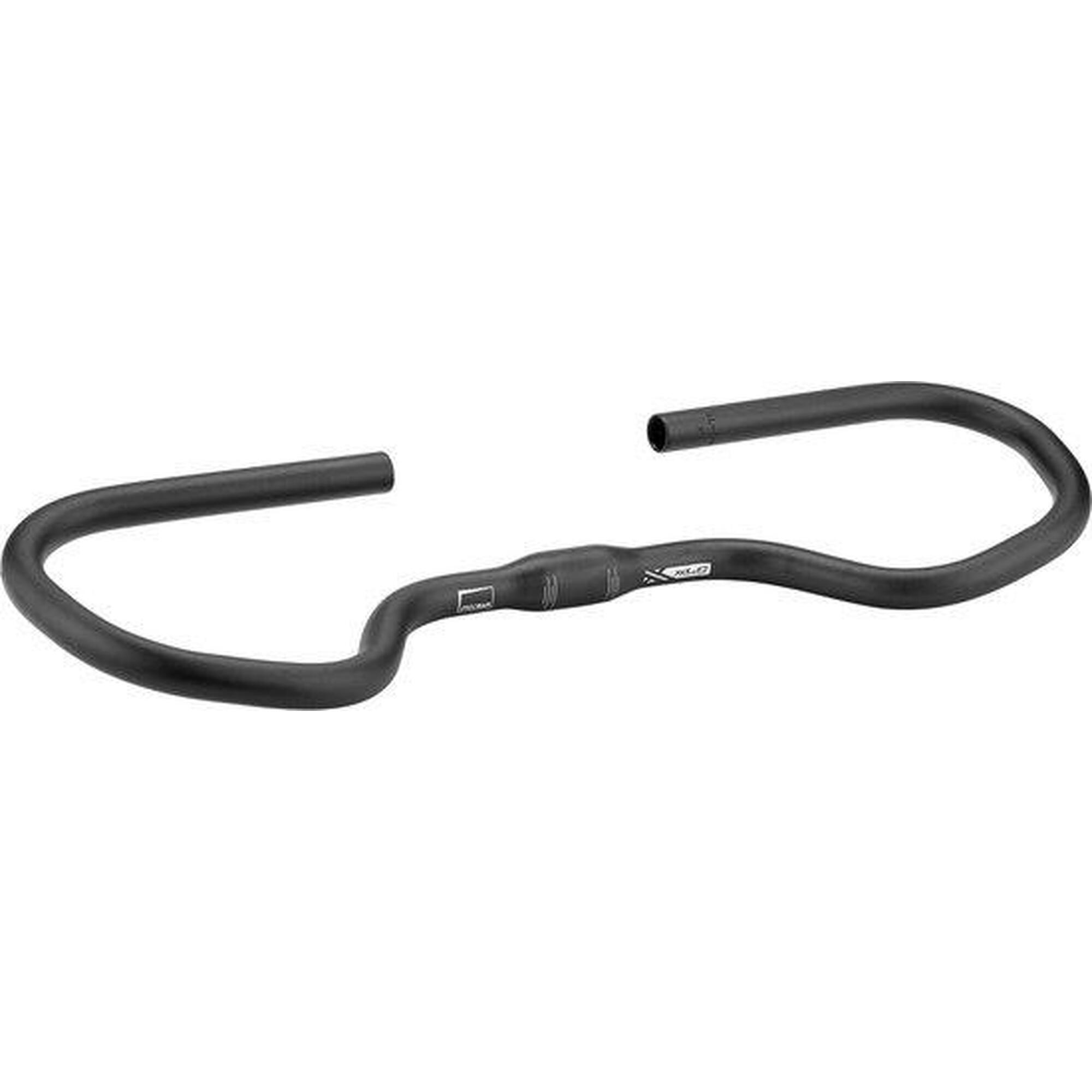 Guidon Trekking M-Wave HB-C2.1 En Aluminium - Largeur 640mm, Diamètre 31.8mm, Courbe Ergonomique