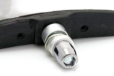 x4 pattini dei freni V-Brake XLC BS-V01 70 mm 3/5