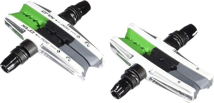 Szczęka Hamulcowa Bs-V06 V-Brake 72Mm Zielony/Czarny/Szary Zestaw 4 Szt.
