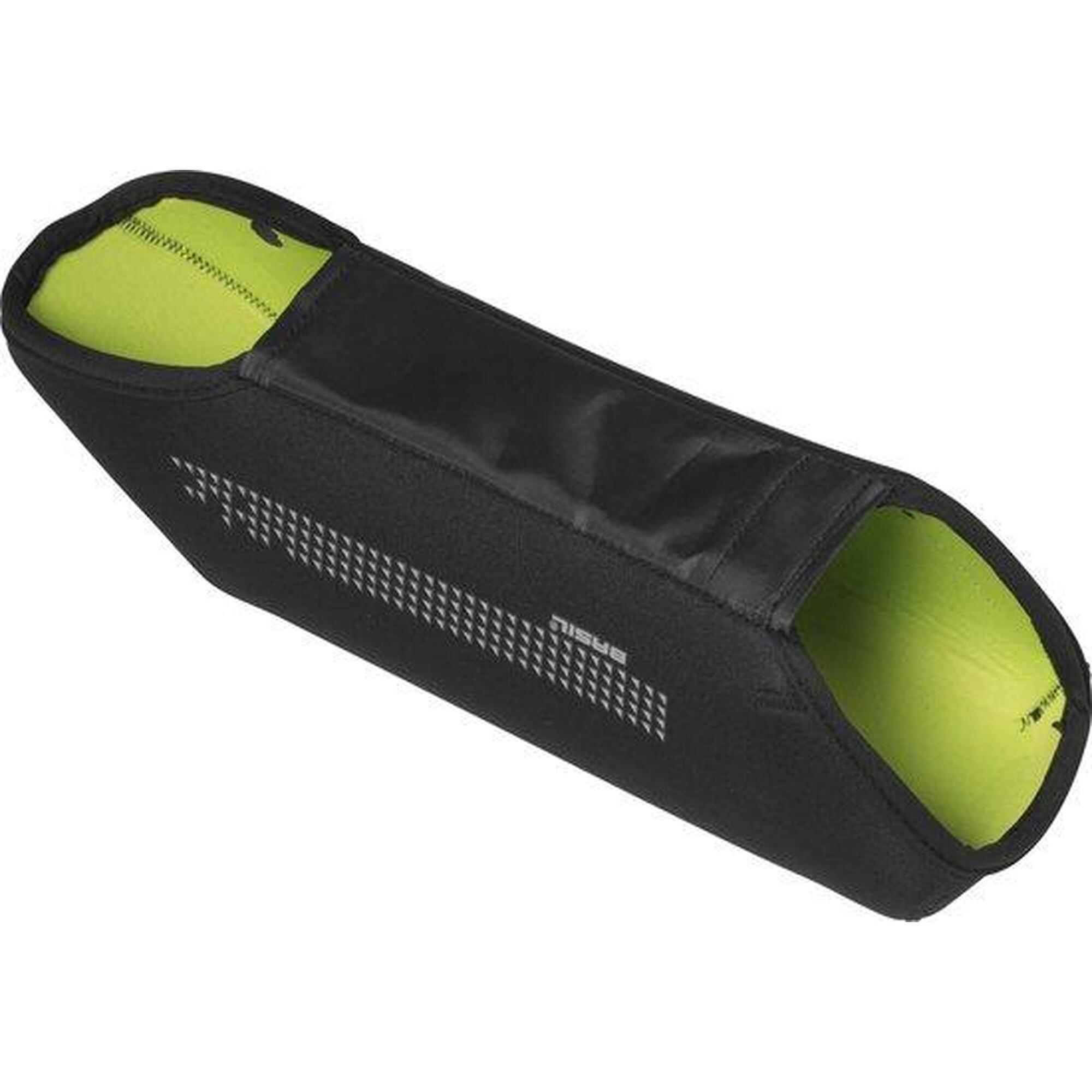 Cache batterie universel intégré - noir/citron vert